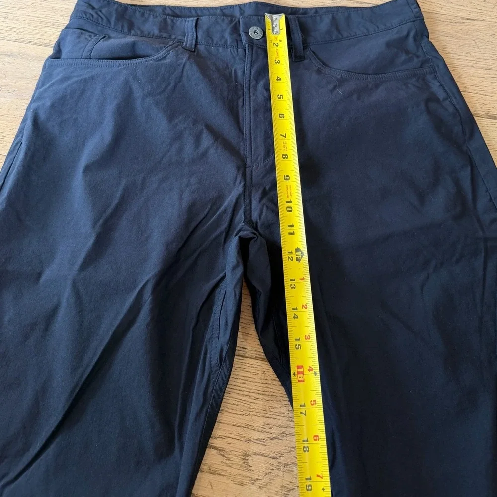 The North Face Motion Pants Black‎ Hiking Stretch Chino Size 34 Regular (1527)